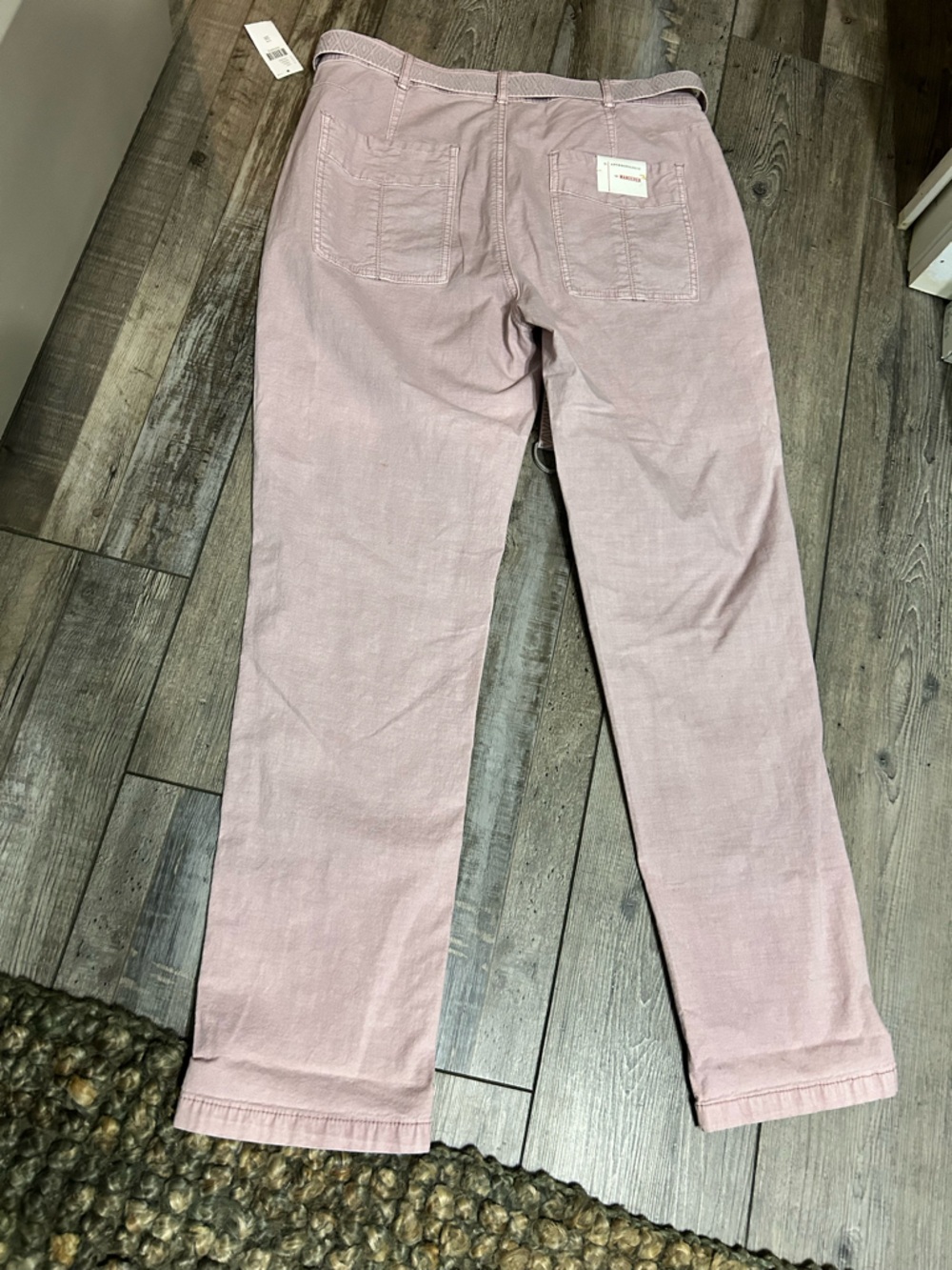NWT Anthropologie ‘The Wanderer’ Utility Cotton Linen Blend Cropped Pants - Picture 6 of 7